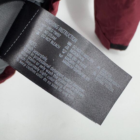 Wantdo Jacket Mens XXL Red Gray Full Zip Removable Hood Outdoor NO LINER - Picture 10 of 12